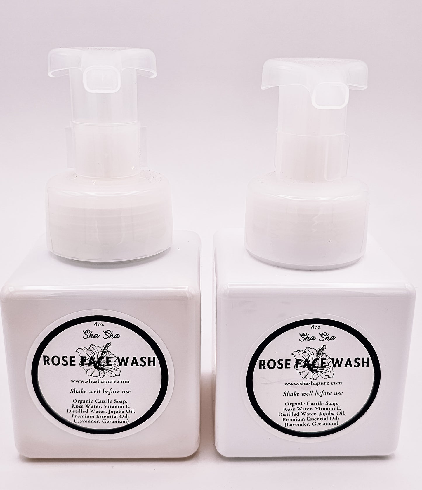 Rose Face Wash (8oz)